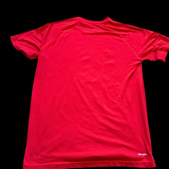 Adidas Nebraska Huskers Ultimate Tee Men’s Large Red Performance NCAA - Picture 2 of 4